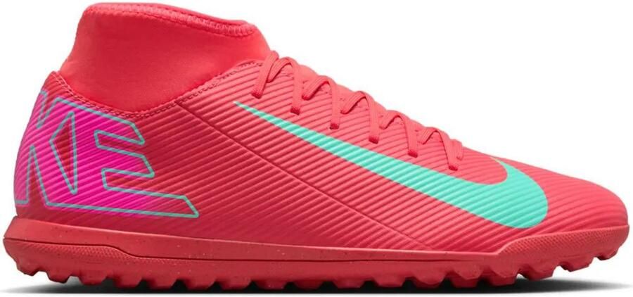 Nike High top voetbalschoenen (turf) Mercurial Superfly 10 Club Ember Glow- Ember Glow