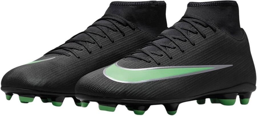 Nike Mercurial Superfly 11 Club MG Shadow Zwart Illusion Green