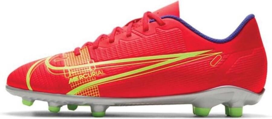 Nike Jr. Mercurial Vapor 14 Club FG MG Voetbalschoen voor kleuters kids (meerdere ondergronden) Rood - Foto 3