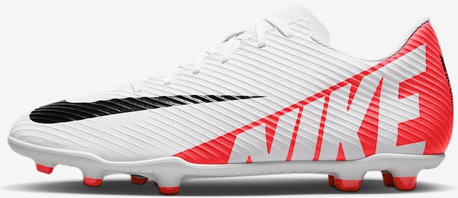 Nike Mercurial Vapor 15 Club FG MG Voetbalschoenen Bright Crimson White-Black Rood Wit Zwart Mercurial Voetbal Heren Voetbalschoenen voor Mannen