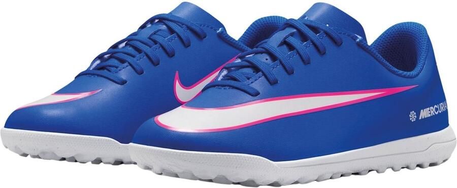 Nike Low-top voetbalschoenen voor kleuters kids (turf) Jr. Mercurial Vapor 16 Club Blauw Kind Blauw