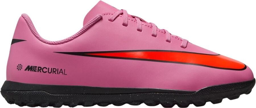 Nike Low-top voetbalschoenen voor kleuters kids (turf) Jr. Mercurial Vapor 16 Club Roze