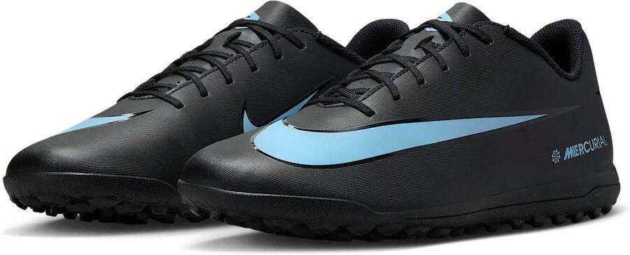 Nike Low-top voetbalschoenen (turf) Mercurial Vapor 16 Club Zwart- Heren Zwart