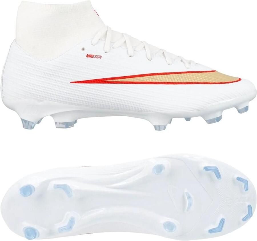 Nike High-top voetbalschoen (meerdere ondergronden) Mercurial Superfly 11 Academy Wit- Heren Wit