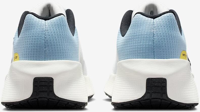 Nike Metro Tek Summit White Off White Light Armory Blue Zwart Wit Blauw Metro Lifestyle Unisex Sneakers