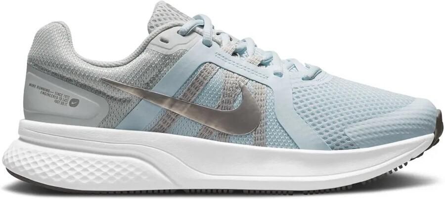 Nike N Run Swift 2 Lichtblauw Grijs Wit Sportschoenen Dames Doos Zonder Deksel