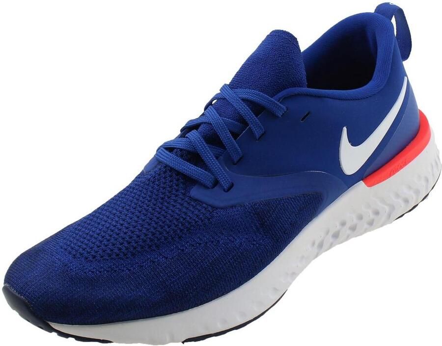 Nike Odyssey React 2 Flyknit Hardloopschoen Heren Blauw