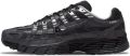 Nike P-6000 Suède Black Chrome Sneakers Unisex Antraciet Zwart Zilver - Zwart