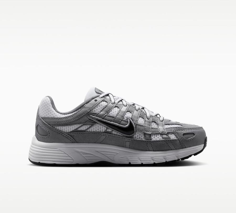 Nike P-6000 BG Sneakers White Black-Mtlc Cool Grey Wit Zwart Grijs Retro Running Lifestyle