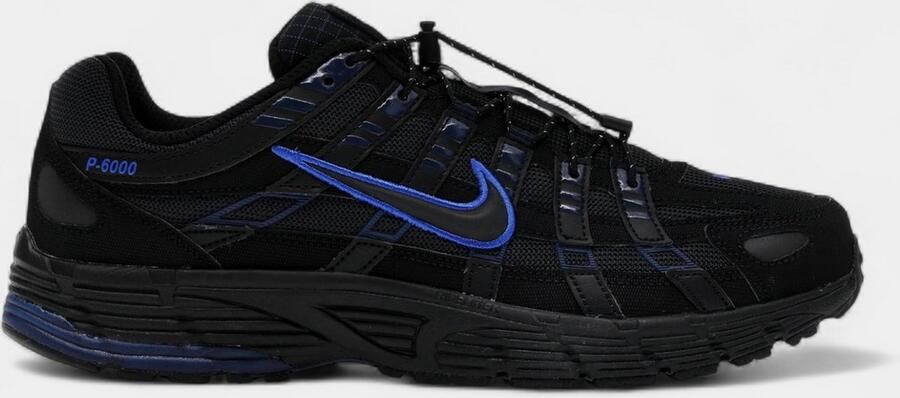 Nike Lage Sneakers P-6000 Black Anthracite Blue Void