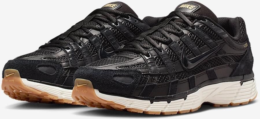 Nike P-6000 suède Zwart- Zwart
