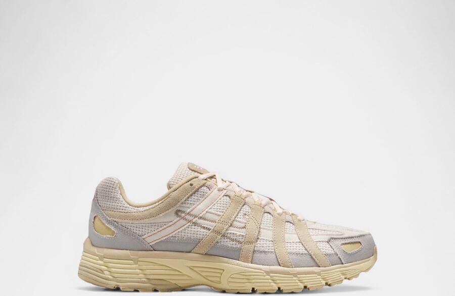 Nike P-6000 � College Grey Khaki Team Gold � Heren Sneakers �