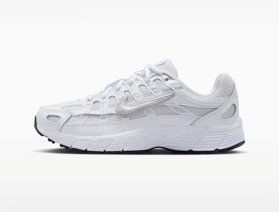 Nike P-6000 GS Platinum Tint White Silver