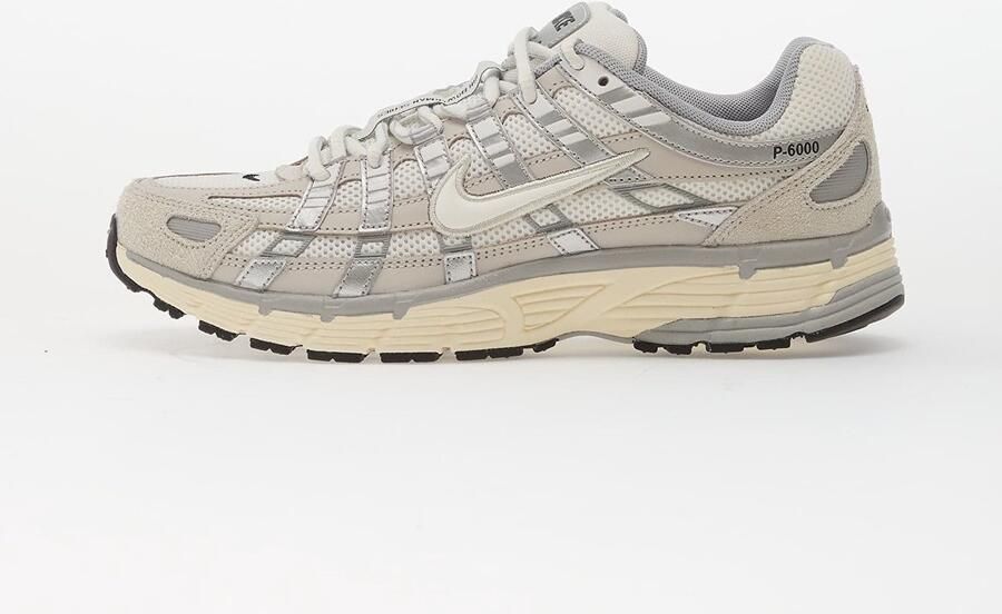 Nike P-6000 Light Bone Pale Ivory Sneakers Unisex Grijs Zilver - Foto 2