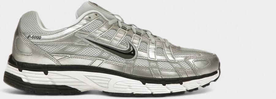 Nike Lage Sneakers P-6000 Metallic Silver Pure Platinum (Women's)