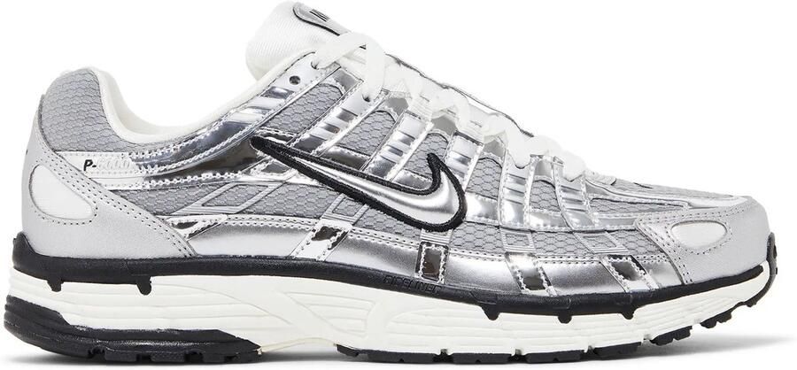 Nike P-6000 Sneakers Schoenen metallic silver metallic silver sail maat: 40 beschikbare maaten:41 42.5 40 43 44.5 45 46 40.5 47.5