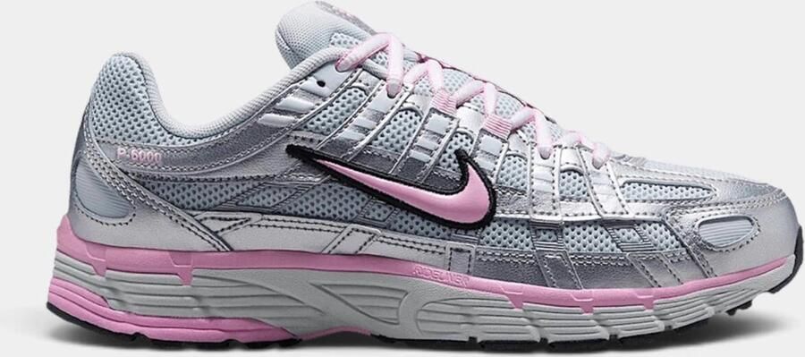 Nike Sneakers P-6000 Pure Platinum Metallic Silver Black Pink ( 's)