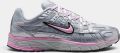 Nike Sneakers P-6000 Pure Platinum Metallic Silver Black Pink ( 's) - Roze