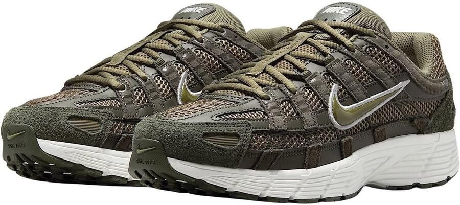 Nike Lage Sneakers Baskets P-6000 en daim vert Sequoia Phantom - Foto 3