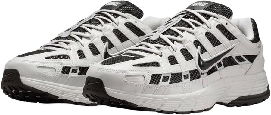 Nike Sportswear Sneakers laag 'P-6000' zwart wit - Foto 2