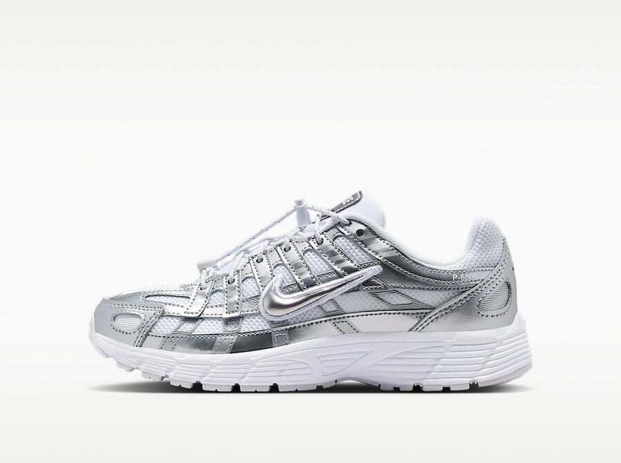 Nike Sportswear Sneakers 'P-6000' zilvergrijs zilver wit - Foto 2
