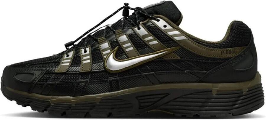 Nike P-6000 Bruin Zilver Olive Groen