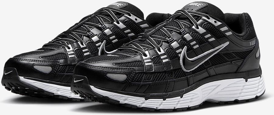 Nike P-6000 Sneakers Black Cool Grey Anthracite Zwart Grijs P-6000 Casual Heren