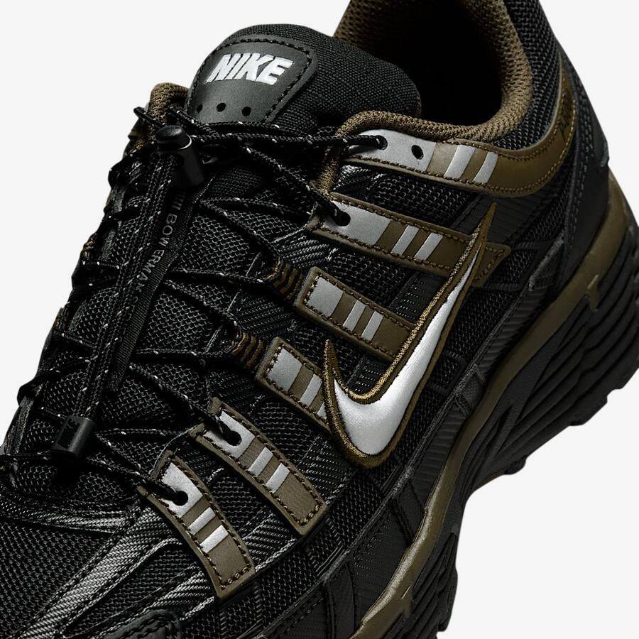 Nike P-6000 Sneakers Black Dark Hazel Zwart Bruin P-6000 Lifestyle Unisex
