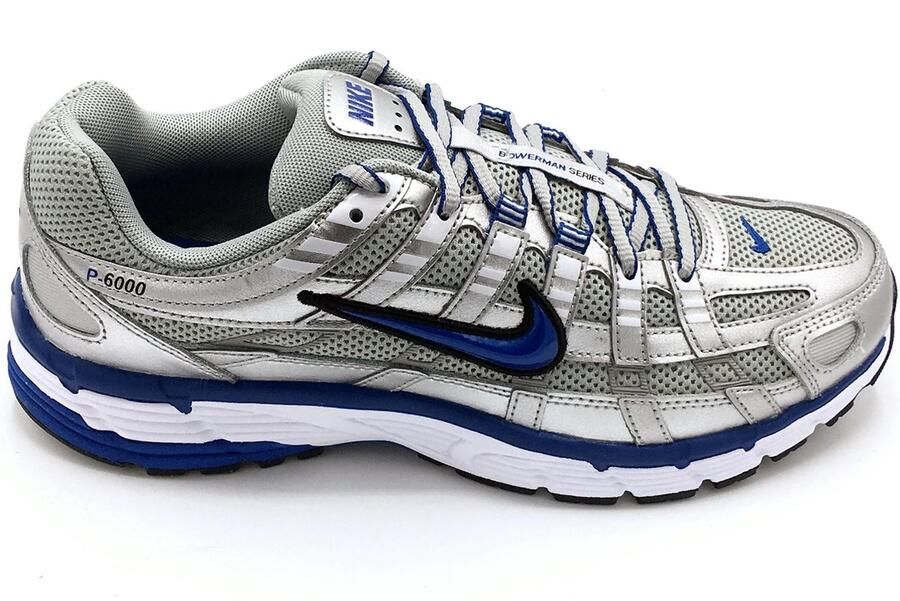 Nike Wmns P-6000 Fashion sneakers Schoenen metallic silver team royal white black maat: 40.5 beschikbare maaten:36.5 37.5 38.5 40.5 41 - Foto 2