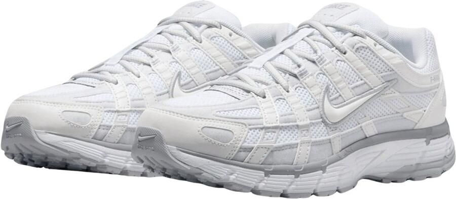 Nike P-6000 Metallic Summit White Pure Platinum Wolf Grey White- Metallic Summit White Pure Platinum Wolf Grey White - Foto 7