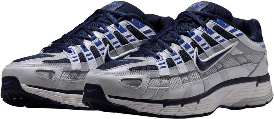 Nike Sneakers P-6000 Grijs Blauwe eclips Wit