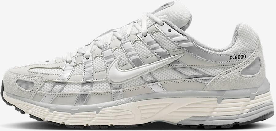 Nike P-6000 Light Bone Pale Ivory Zwart Sail Wit Zwart P-6000 Lifestyle Heren Sneakers voor Mannen - Foto 2