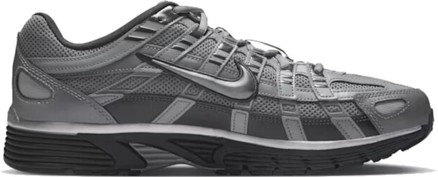 Nike Sneakers P-6000 Essentials Grijs Zilver Zwart