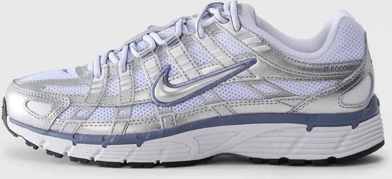 Nike P-6000 Unisex Metallic Silver World Indigo