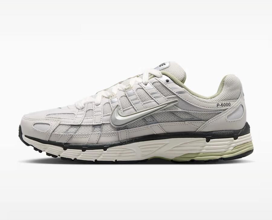 Nike P-6000 Unisex Platinum Tint Metallic Silver