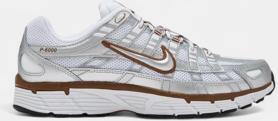 Nike Lage Sneakers P-6000 White Light British Tan ( 's)