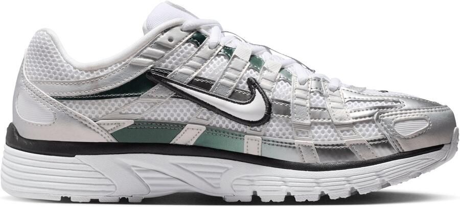 Nike P-6000 Wmns Off White Dark Smoke Grey Sneakers Unisex Wit Grijs Zilver