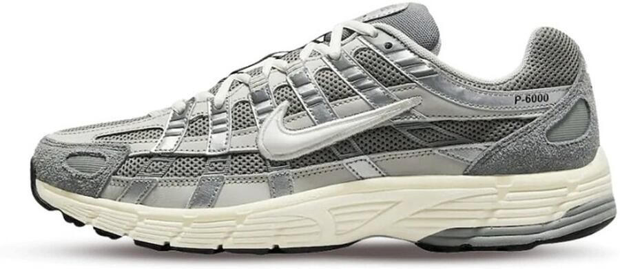 Nike Schoenen P-6000 Flat Pewter Light Iron Ore Metallic Silver White- Flat Pewter Light Iron Ore Metallic Silver White - Foto 4
