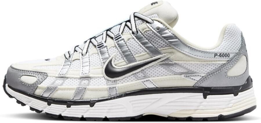 Nike P-6000 Coconut Milk Summit White Metallic Silver Black- Coconut Milk Summit White Metallic Silver Black - Foto 2