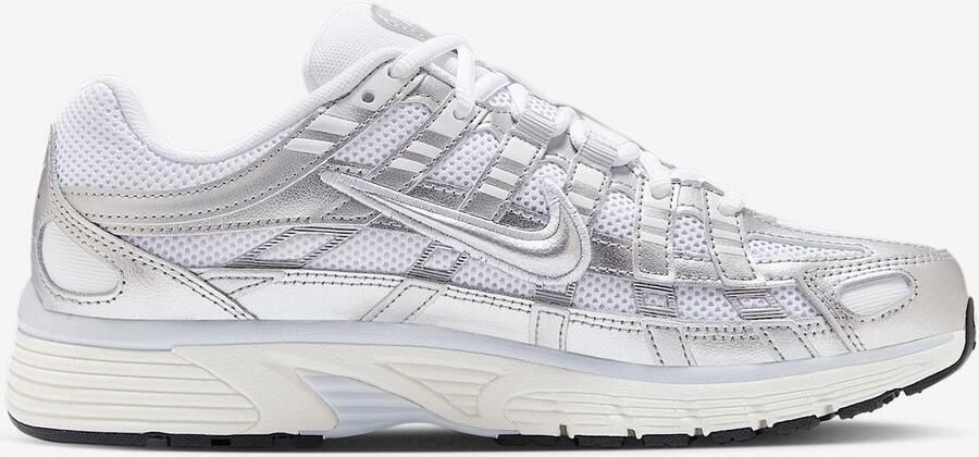 Nike P-6000 White Blue Tint Sail Metallic Silver (W)