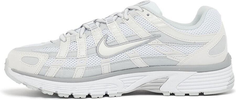 Nike P-6000 Metallic Summit White Pure Platinum Wolf Grey White- Metallic Summit White Pure Platinum Wolf Grey White - Foto 8