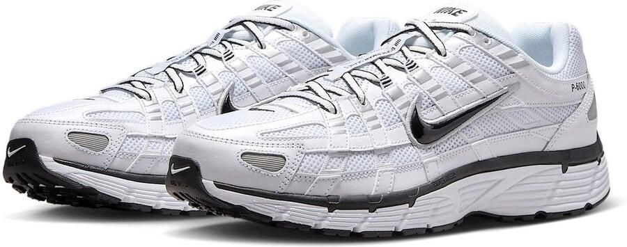 Nike Sportswear Sneakers laag 'P-6000' zilvergrijs zwart wit - Foto 3