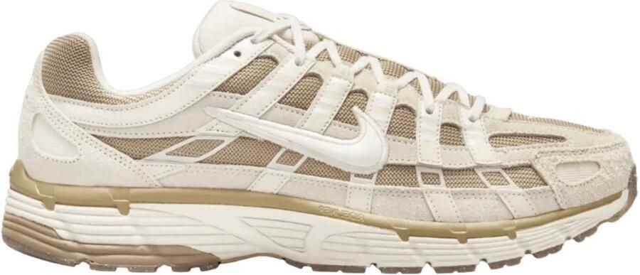 Nike P6000 Light Orewood Brown Suede Sneakers Unisex