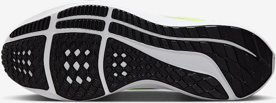 Nike Pegas Hardloopschoenen Wolf Grey Black-White-Volt Grijs Zwart Pegasus Hardlopen Heren