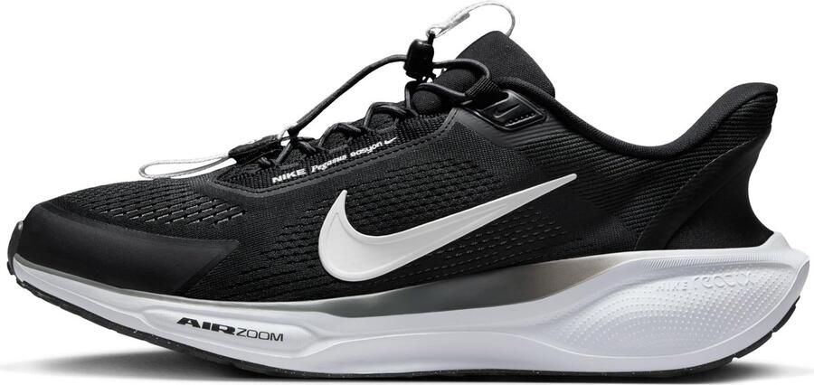 Nike Pegasus Easyon Hardloopschoenen Zwart Wit-Antraciet