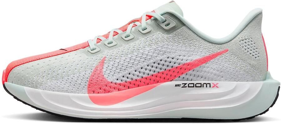 Nike Pegasus Plus Hardloopschoenen 001 Barely Grey Hot Punch White