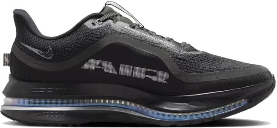 Nike Pegasus Premium Hardloopschoenen Black Black-Metallic Silver Zwart Zilver ZoomX Running
