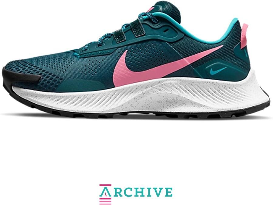Nike Pegasus Trail 3 Dark Teal Green Pink Glow maat Nothing wrong - Foto 2