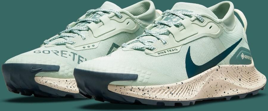 Nike Pegasus Trail 3 GORE TEX Waterdichte trailrunningschoenen voor dames Seafoam Hasta Pearl White Armoury Navy