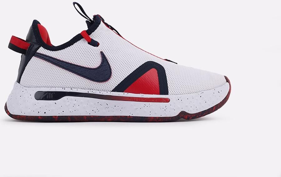 Nike Pg 4 Weiss Obsidian University Rot Schoenmaat 40 Basketball Perfor ce Mid CD5079 101